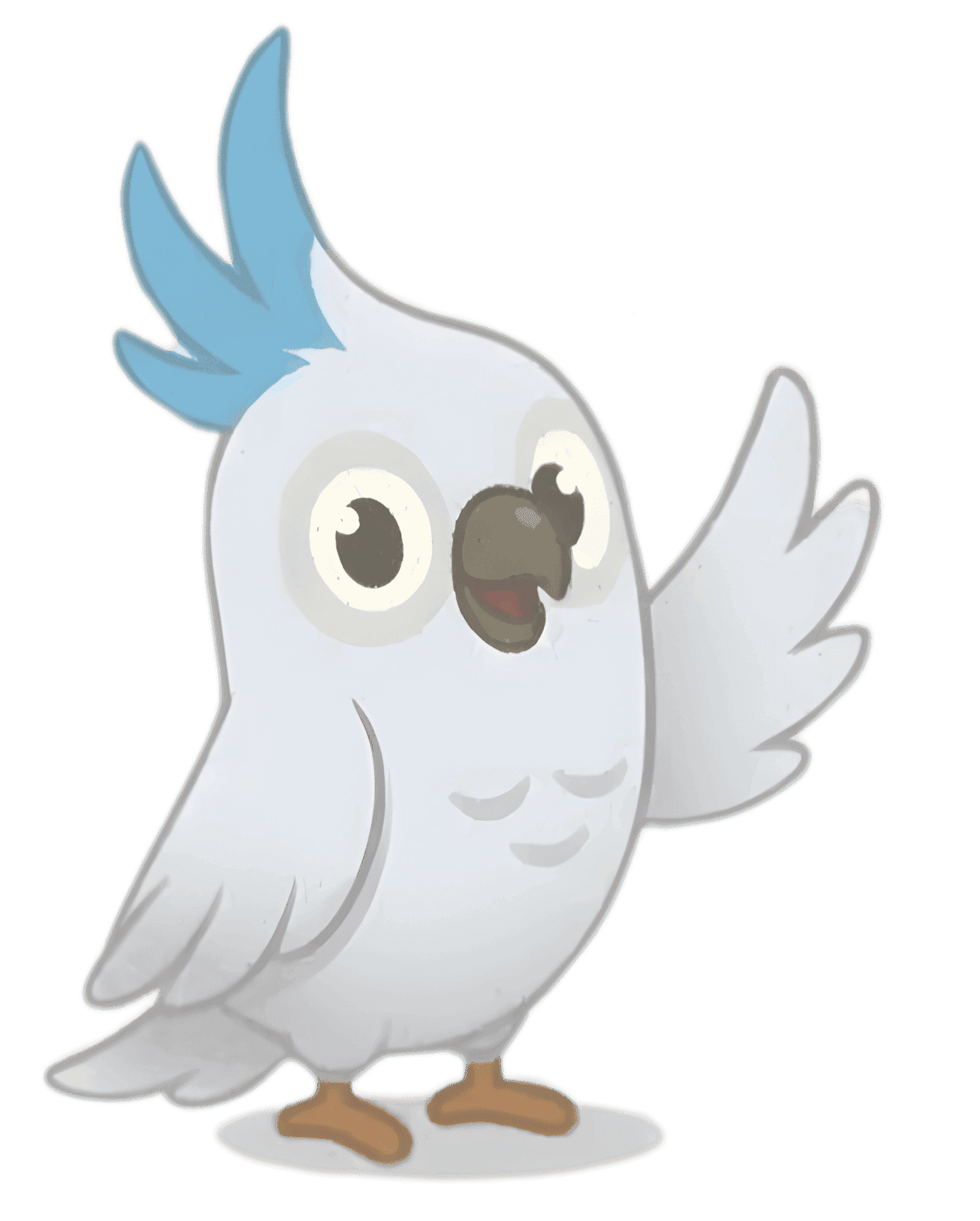 Social Parrot Mascot